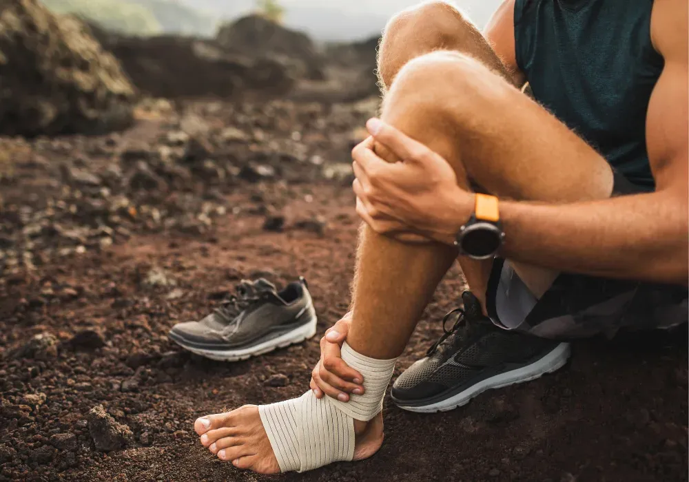 Physiotherapy treatment for ankle sprains at Physio Melbourne