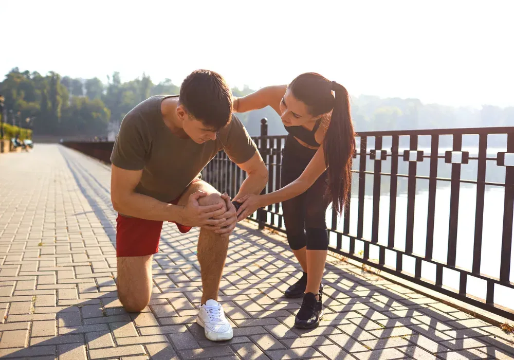 Physiotherapy treatment for runner's knee at Physio Melbourne